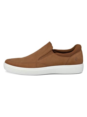 Ecco Skórzane slippersy "Classic" w kolorze jasnobrązowym