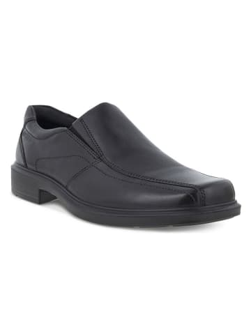 Ecco Leder-Slipper "Helsinki Classic" in Schwarz