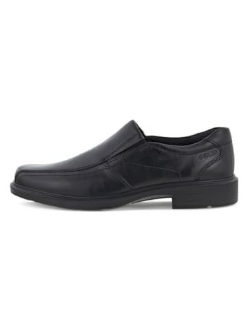 Ecco Leder-Slipper "Helsinki Classic" in Schwarz