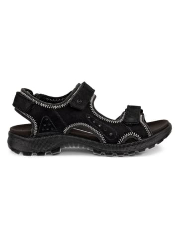 Ecco Leder-Sandalen "Onroads" in Schwarz
