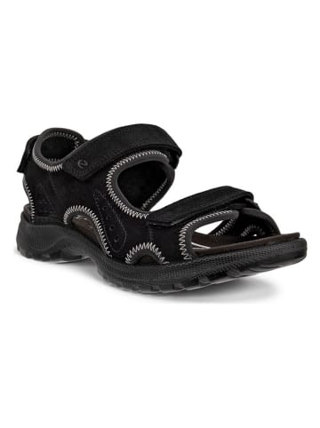 Ecco Leder-Sandalen "Onroads" in Schwarz