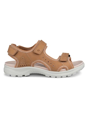 Ecco Leren sandalen "Onroads" lichtbruin