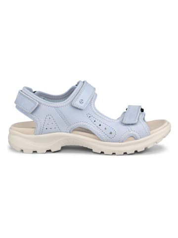 Ecco Leder-Sandalen "Onroads" in Hellblau