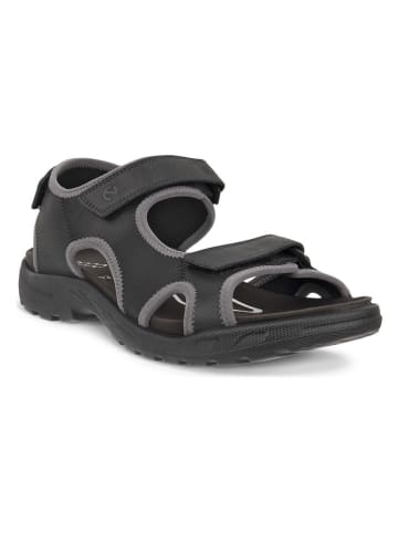 Ecco Leder-Sandalen "Onroads" in Schwarz