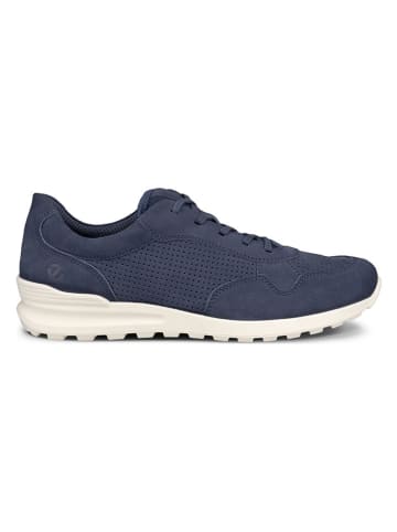 Ecco Leren sneakers "CS25" donkerblauw
