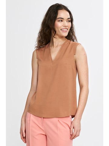 Nife Blousetop lichtbruin
