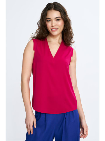 Nife Blusentop in Fuchsia