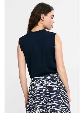 Nife Blousetop donkerblauw