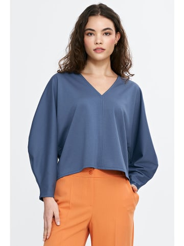 Nife Bluzka w kolorze niebieskim