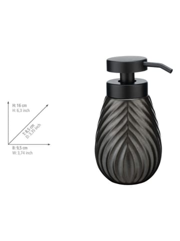 Wenko Dozownik mydła "Idro" w kolorze antracytowym - 330 ml