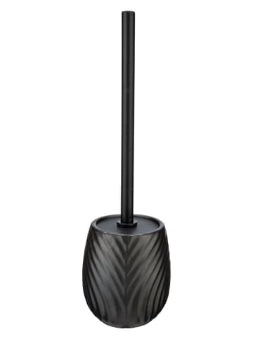 Wenko WC-Garnitur "Idro" in Anthrazit - (H)39 x Ø 10 cm