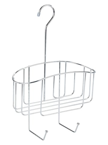 Wenko Doucherek "Martos" zilverkleurig - (B)25 x (H)5,5 x (D)11 cm