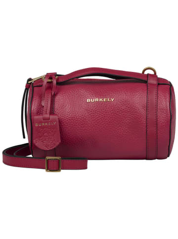 Burkely Leder-Umhängetasche "Keen Keira" in Bordeaux - (B)22 x (H)12 x (T)12 cm