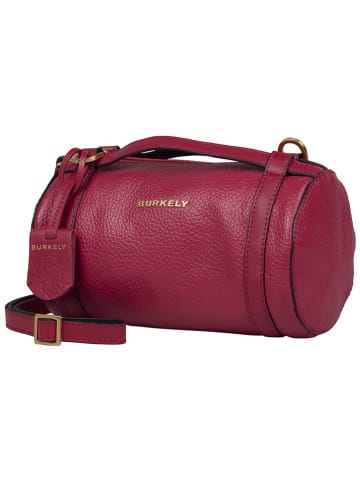Burkely Leder-Umhängetasche "Keen Keira" in Bordeaux - (B)22 x (H)12 x (T)12 cm