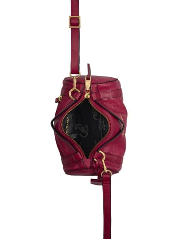 Burkely Leren schoudertas "Keen Keira" bordeaux - (B)22 x (H)12 x (D)12 cm