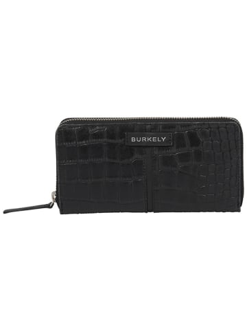 Burkely Leder-Geldbörse "Cool Colbie" in Schwarz - (B)19 x (H)10 x (T)2 cm