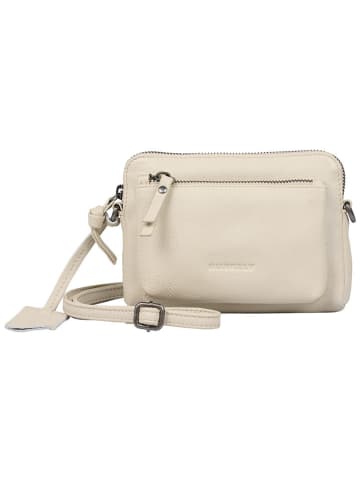Burkely Leren schoudertas "Lush Lucy" crème - (B)18 x (H)13 x (D)7 cm