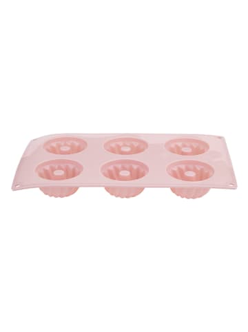 Dr. Oetker Forma w kolorze jasnoróżowym na mini babki - 30 x 17,5 cm