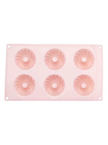 Dr. Oetker Forma w kolorze jasnoróżowym na mini babki - 30 x 17,5 cm