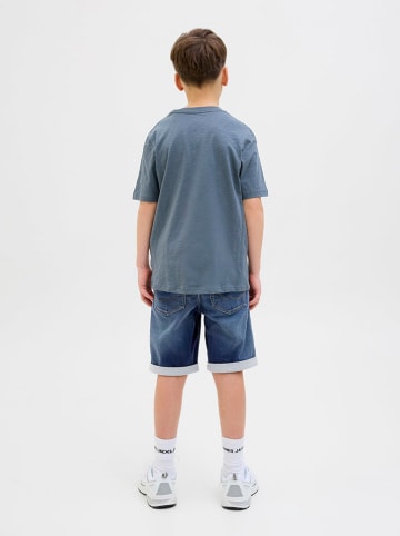 JACK & JONES Junior Szorty dżinsowe "Rick" w kolorze niebieskim