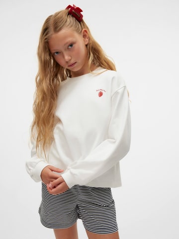 Vero Moda Girl Bluza "Brenda Berry" w kolorze białym