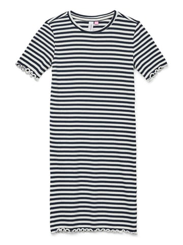 Vero Moda Girl Jurk "Vio" donkerblauw/wit