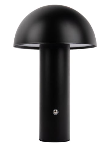 Leitmotiv LED-Tischleuchte "Fuego" in Schwarz - (H)24,5 cm x Ø 15 cm