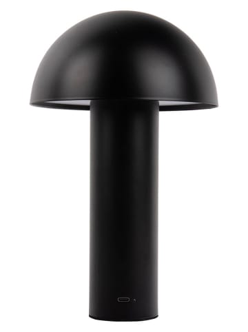 Leitmotiv Ledtafellamp "Fuego" zwart - (H)24,5 x Ø 15 cm