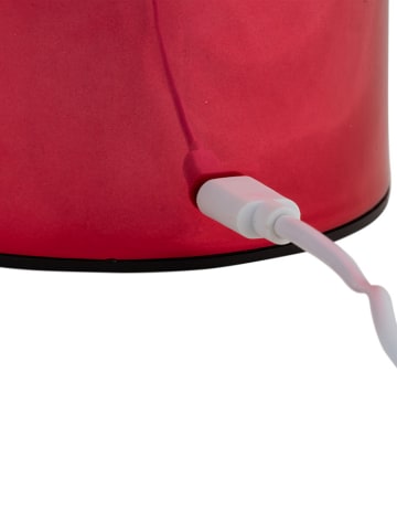 Leitmotiv Lampa stołowa LED "Impetu" w kolorze czerwonym