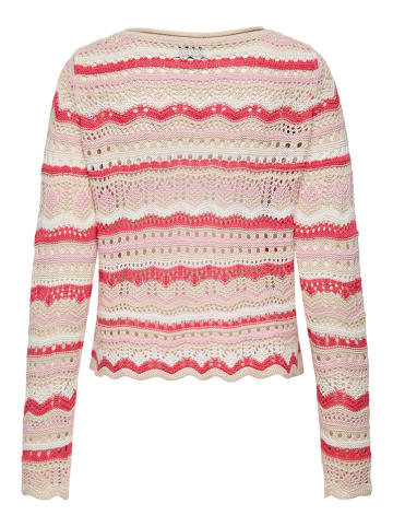 JDY Sweter w kolorze beżowym