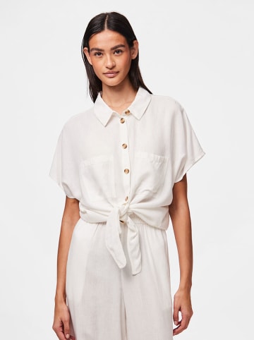 Pieces Bluse "Pia" in Weiß