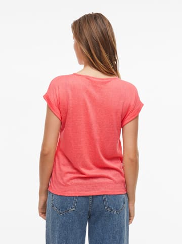 Vila Shirt "Ciara" koraalrood