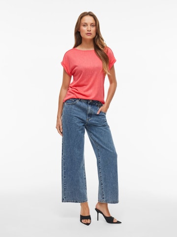 Vila Shirt "Ciara" koraalrood
