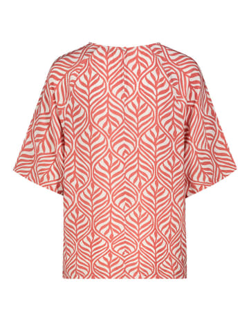Sublevel Blouse koraalrood/wit