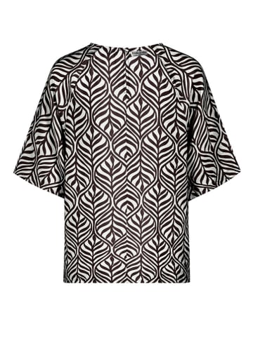 Sublevel Bluse in Schwarz/ Weiß