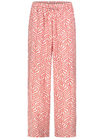 Sublevel Broek koraalrood/wit