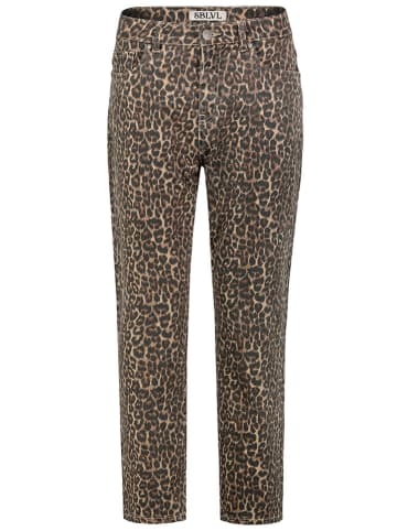 Sublevel Broek lichtbruin/zwart