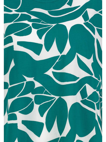 Sublevel Blouse turquoise/wit