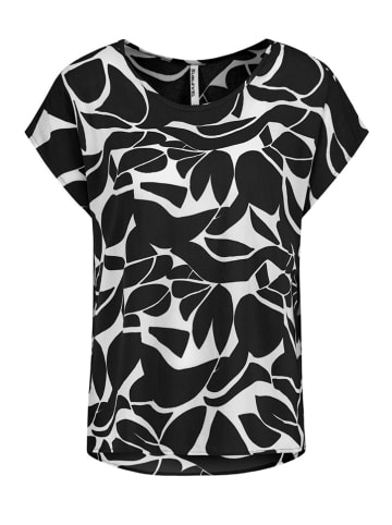 Sublevel Bluse in Schwarz/ Weiß
