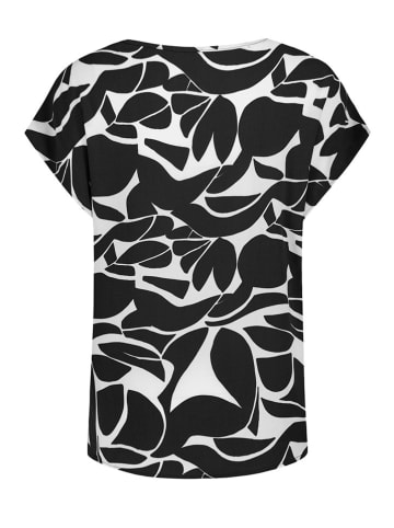 Sublevel Bluse in Schwarz/ Weiß