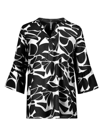 Sublevel Bluse in Schwarz/ Weiß