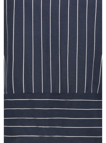 Fresh Made Blousetop donkerblauw/wit