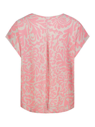 Sublevel Bluse in Rosa/ Weiß
