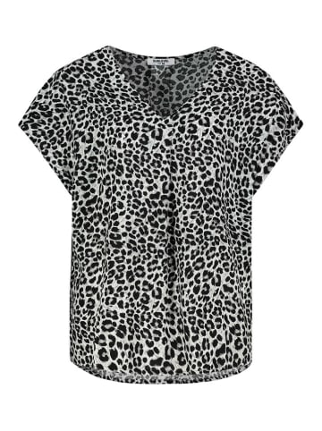 Sublevel Bluse in Schwarz/ Weiß/ Grau