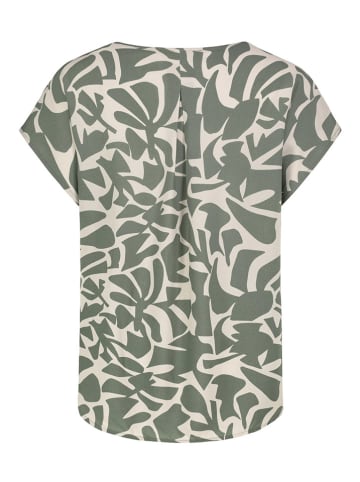 Sublevel Blouse olijfgroen/wit