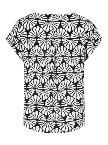 Sublevel Bluse in Schwarz/ Weiß
