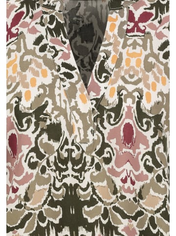 Sublevel Blouse olijfgroen/oudroze
