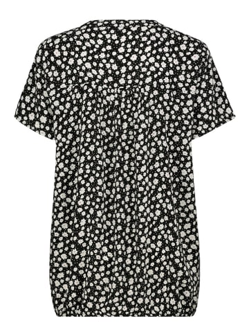Sublevel Bluse in Schwarz/ Weiß
