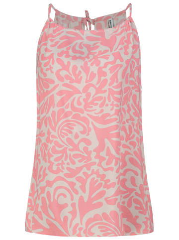 Sublevel Top in Rosa/ Weiß