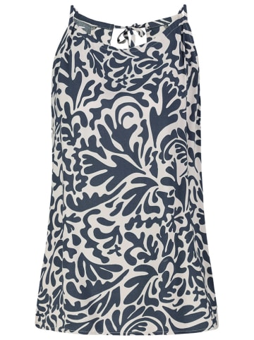 Sublevel Top donkerblauw/wit
